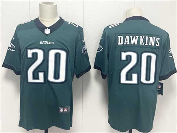 Men%27s Philadelphia Eagles #20 Brian Dawkins Green 2024 New Vapor Untouchable Limited Stitched Jersey->philadelphia eagles->NFL Jersey