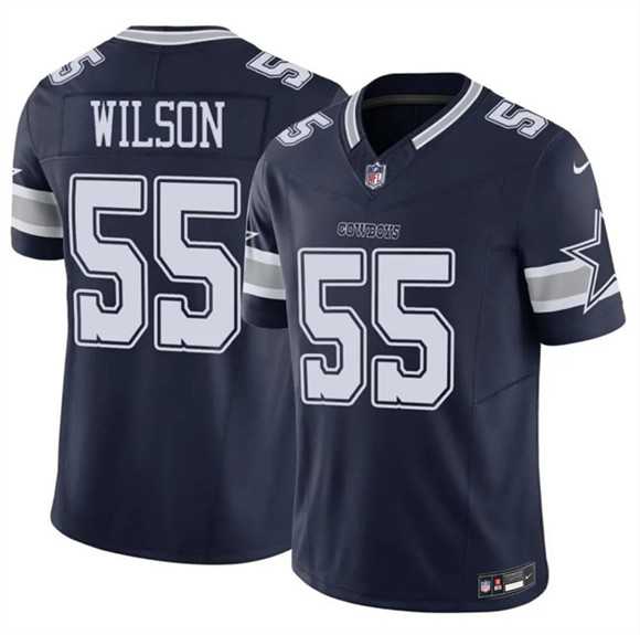 Men%27s Dallas Cowboys #55 Logan Wilson Navy 2025 F.U.S.E Vapor Untouchable Limited Stitched Jersey Dzhi->dallas cowboys->NFL Jersey