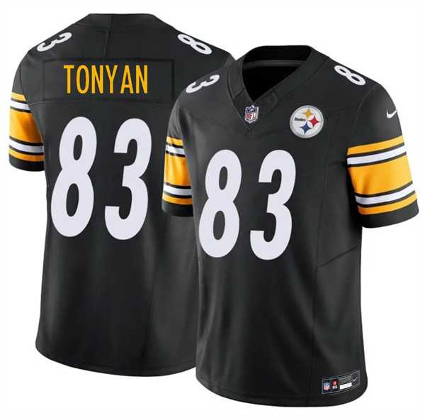 Mens Pittsburgh Steelers #83 Robert Tonyan Black 2026 F.U.S.E. Vapor Limited Stitched Jersey->pittsburgh steelers->NFL Jersey