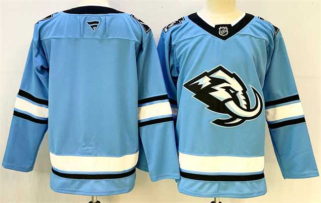 Mens Utah Mammoth Blank Blue 2025 Stitched Jersey->utah mammoth->NHL Jersey