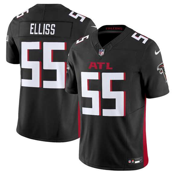 Men%27s Atlanta Falcons #55 Kaden Elliss Black 2025 F.U.S.E. Vapor Untouchable Limited Stitched Jersey Dzhi->atlanta falcons->NFL Jersey