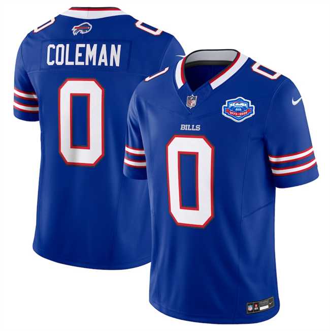 Men%27s Buffalo Bills #0 Keon Coleman Blue 2025 F.U.S.E. With Farewell Patch Vapor Untouchable Limited Stitched Jersey Dzhi->baltimore ravens->NFL Jersey