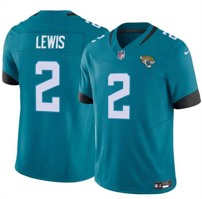 Men%27s Jacksonville Jaguars #2 Jourdan Lewis Teal 2025 F.U.S.E. Vapor Untouchable Limited Stitched Jersey Dzhi->indianapolis colts->NFL Jersey