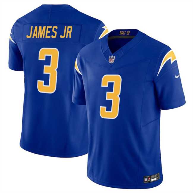 Men%27s Los Angeles Chargers #3 Derwin James JR Royal 2025 F.U.S.E Vapor Limited Stitched Jersey Dzhi->los angeles chargers->NFL Jersey