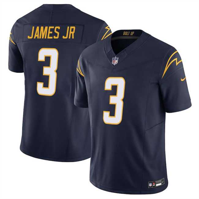 Men%27s Los Angeles Chargers #3 Derwin James JR Navy 2025 F.U.S.E Vapor Limited Stitched Jersey Dzhi->los angeles chargers->NFL Jersey