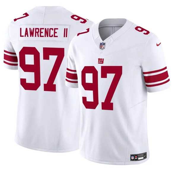 Men%27s New York Giants #97 Dexter Lawrence II White 2025 F.U.S.E. Vapor Untouchable Limited Stitched Jersey Dzhi->new york giants->NFL Jersey