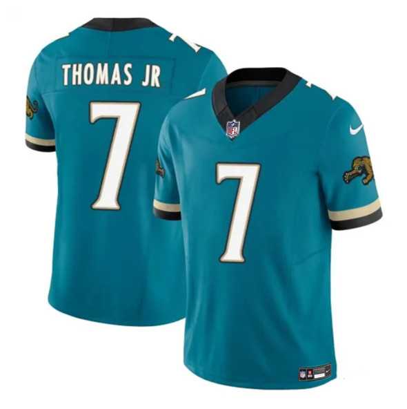 Men & Women & Youth Jacksonville Jaguars #7 Brian Thomas Jr Teal 2025 F.U.S.E. Prowler Throwback Vapor Untouchable Stitched Jersey->houston texans->NFL Jersey