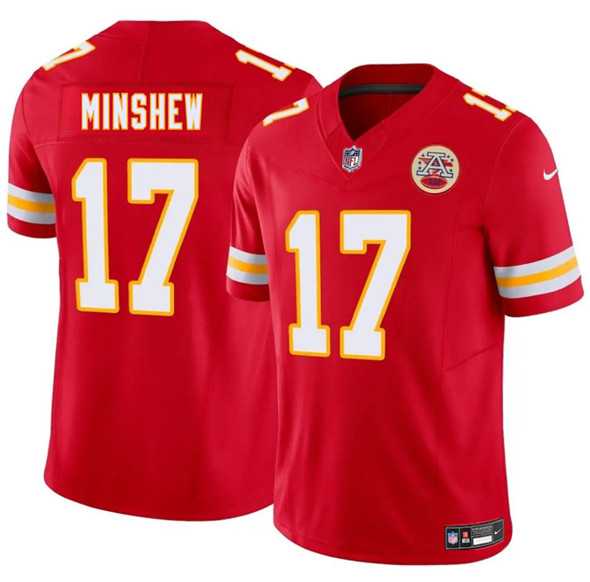 Men & Women & Youth Kansas City Chiefs #17 Gardner Minshew Red 2025 F.U.S.E. Vapor Untouchable Limited Stitched Jersey->houston texans->NFL Jersey