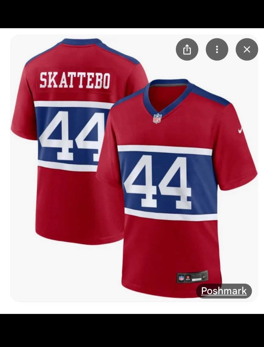 Men & Women & Youth New York Giants #44 Cam Skattebo Century Red Alternate Vapor Limited Stitched Jersey->new england patriots->NFL Jersey
