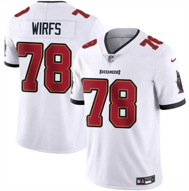 Men%27s Tampa Bay Buccaneers #78 Tristan Wirfs White 2025 Vapor Untouchable Limited Stitched Jersey Dzhi->tampa bay buccaneers->NFL Jersey