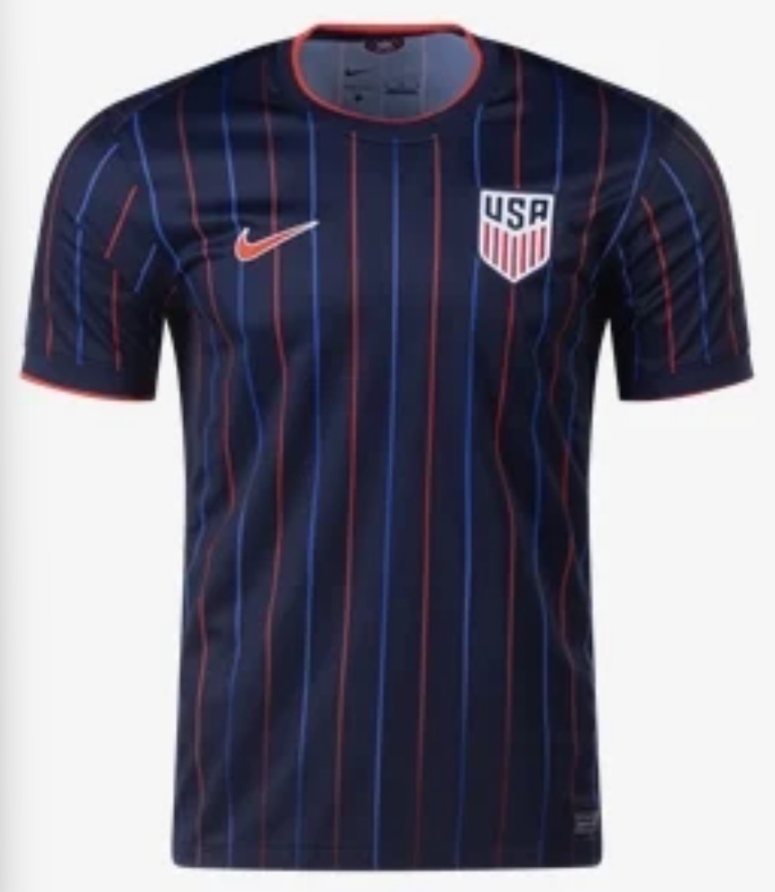 2025/26 united states away soccer jersey->united states jersey->Soccer Country Jersey